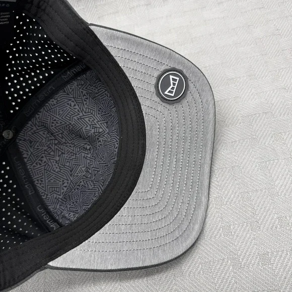 Melin Hat Cap Snap Back Mens One Size Gray Odyssey HYDROG Breathable Lightweight - Picture 6 of 9
